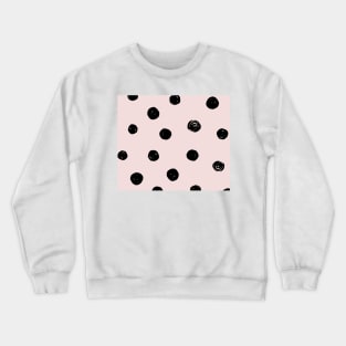 Blush dotty II Crewneck Sweatshirt